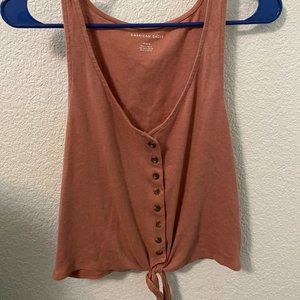 Button up tank top